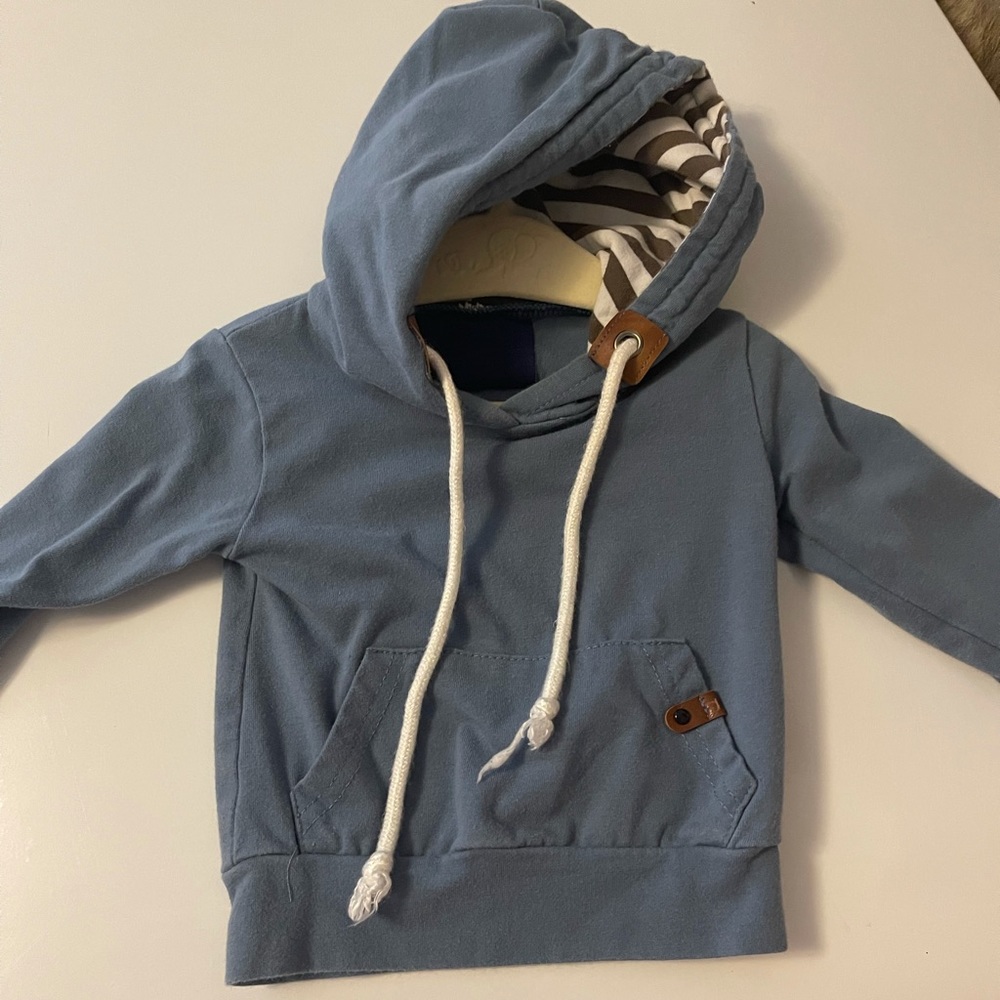 Blue baby sweatshirt